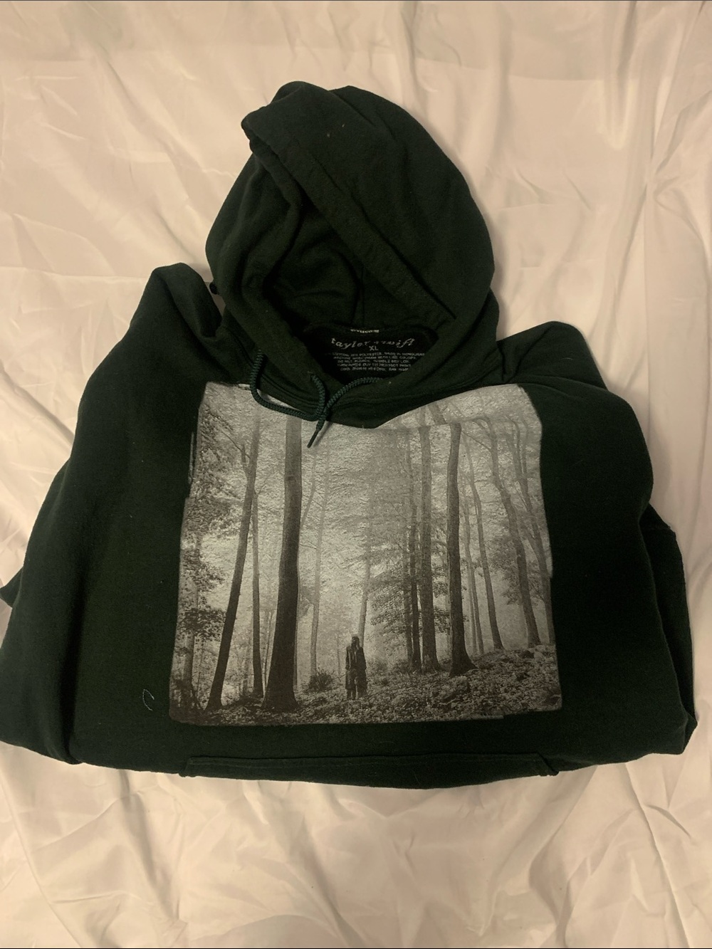 Taylor Swift Folklore In the Trees Album Merchandise Hoodie in forest green!